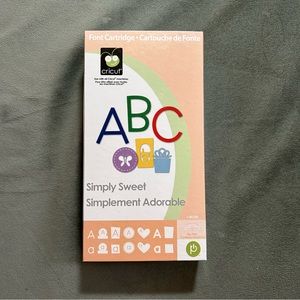 Cricut SIMPLY SWEET font